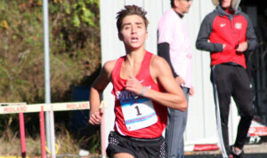 A RUN FOR HISTORY: University High distance runner Josh Edwards has sights set on becoming the state's best ever